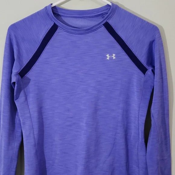 Under Armour Lavender Long Sleeve Top - Picture 3 of 5